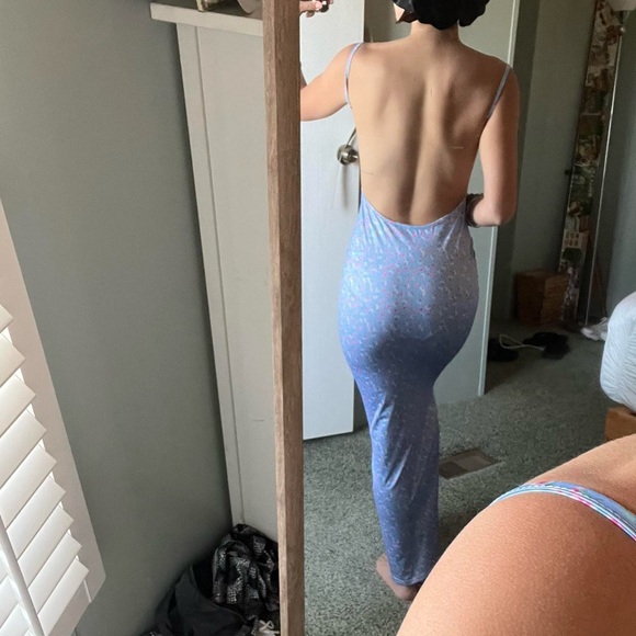 Full length backless dress size xs 4/6 - Picture 4 of 5